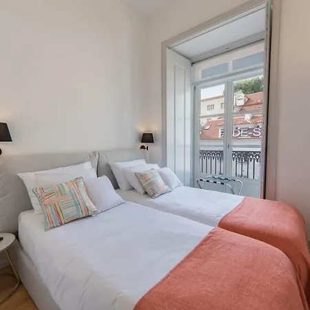 Unique 2 Bdr River View Baixa Alfama C ליסבון