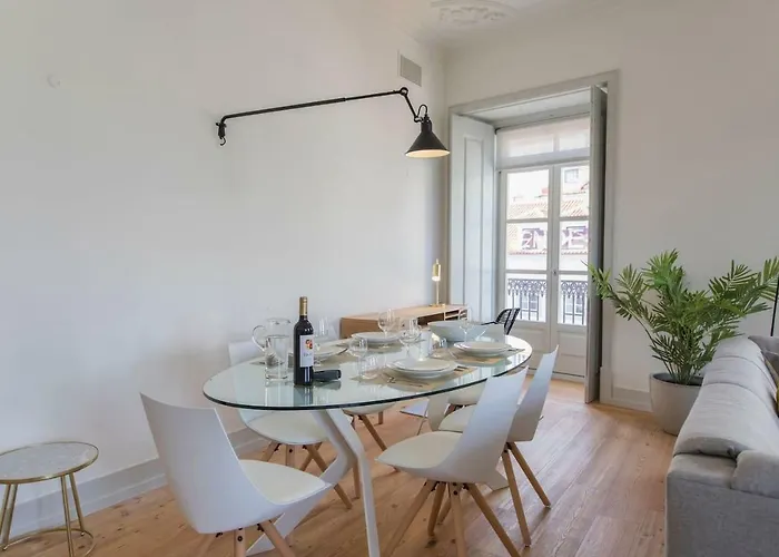 Unique 2 Bdr River View Baixa Alfama C Appartamento Lisbona